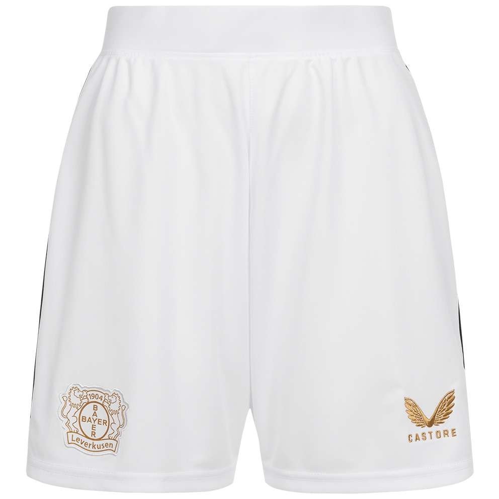 Calção II Bayer Leverkusen 2024 2025 Castore oficial 